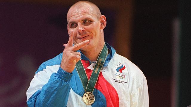 Александр Карелин - олимпийский чемпион 1996 года