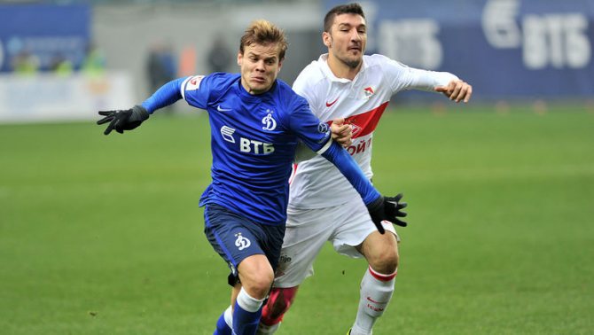 Александр кокорин на поле