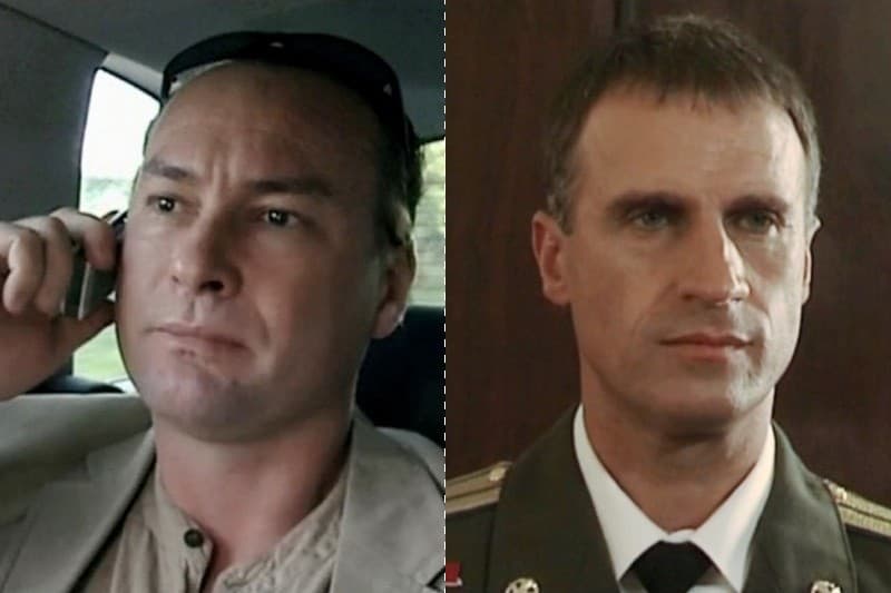 Александр Песков и Александр Дедюшко в сериале «Псевдоним Албанец»