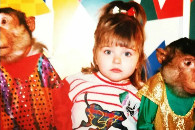 Анастасия Сиваева в детстве