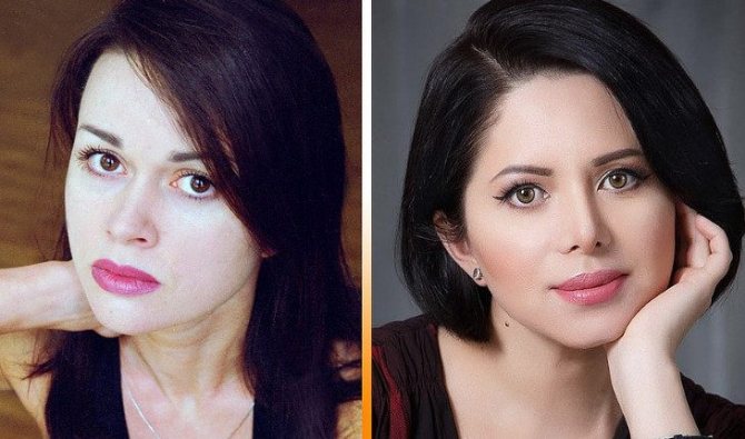 Анастасия Заворотнюк и Виктория Ворожбит похожи