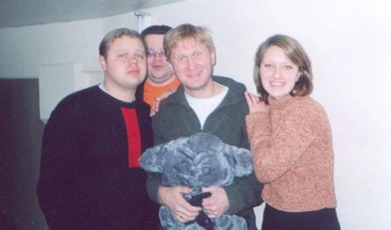 Андрей Рожков в молодости