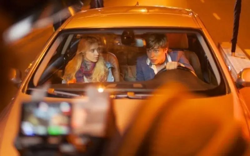 Анна Андрусенко и Александр Головин (кадр из фильма «Грааль Магдалины Егоровой»)