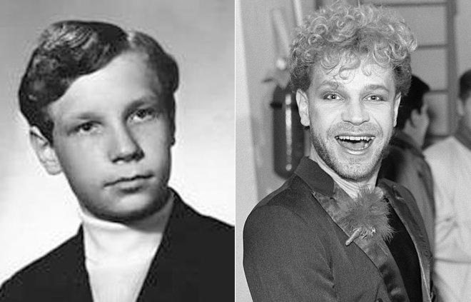 Борис Моисеев в детстве и молодости