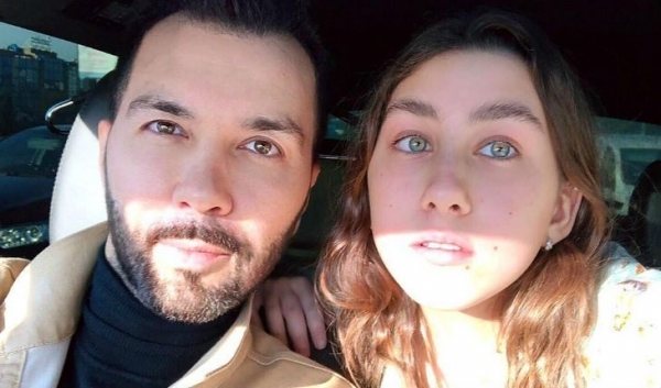 Денис Клявер с дочерью Эвелин