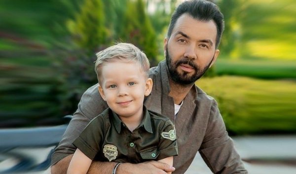 Денис Клявер с младшим сыном Даниэлем