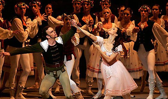 Диана Вишнёва в постановке «Жизель»