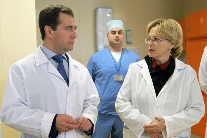 Дмитрий Медведев и Вероника Скворцова