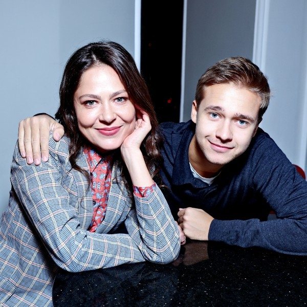 Елена Лядова с братом