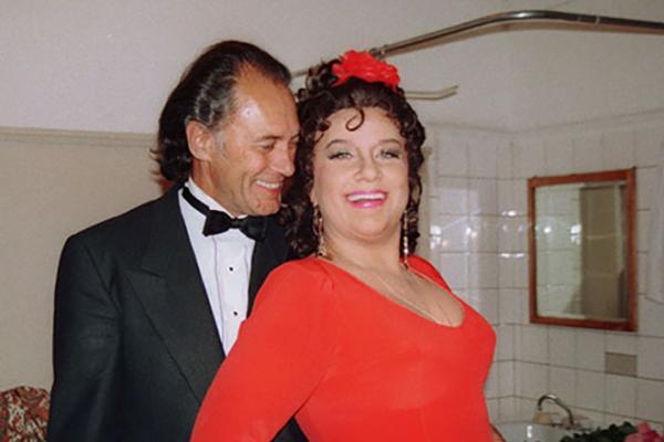 Елена Образцова и ее муж Альгис Жюрайтис