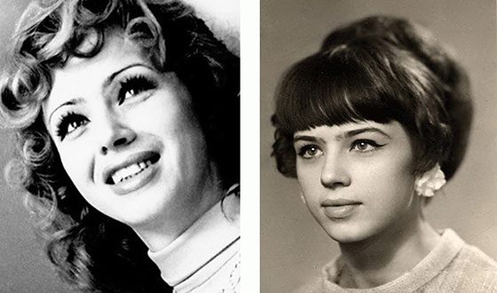 Елена Преснякова в молодости