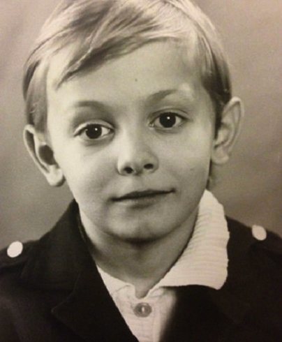 Евгений Кулаков в детстве