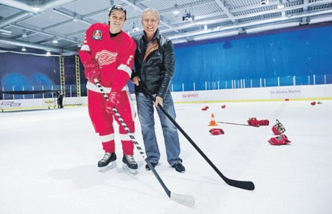 Евгений Пронин и Вячеслав Фетисов