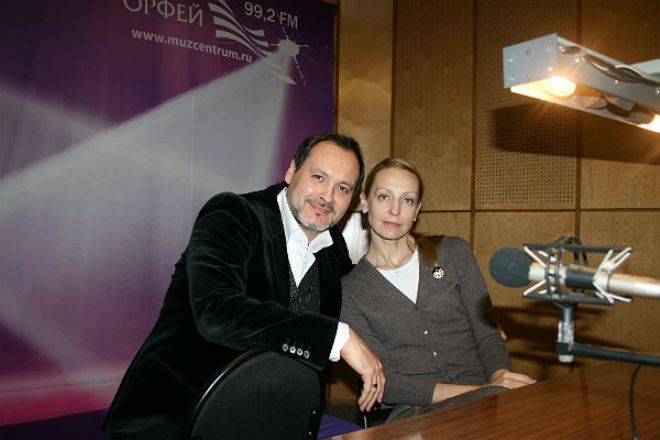 Илзе Лиепа на радио «Орфей»