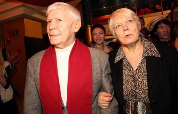 Иван Бортник с женой