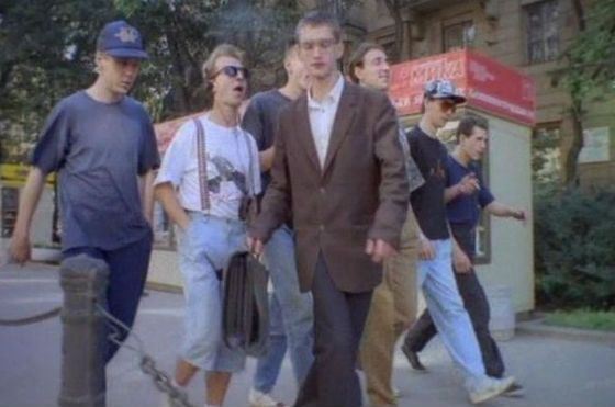 Константин Хабенский в фильме «На кого бог пошлет» (1994 год)