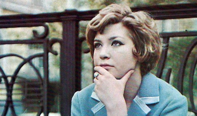 Людмила Максакова в молодости