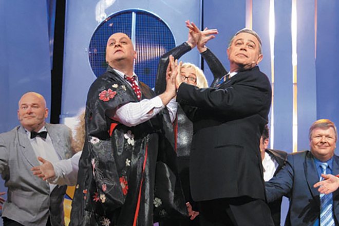 Михаил Церишенко и Евгений Петросян