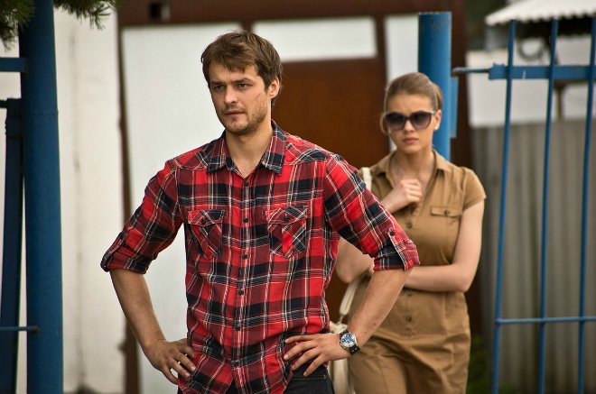 Михаил Гаврилов на съемках сериала