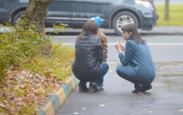 На фото: Анна Матисон и Кристина Смирнова с сыном