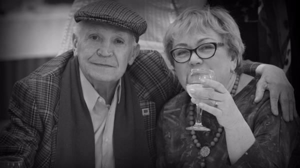 На фото: Иван Бортник с женой Татьяной Борзых