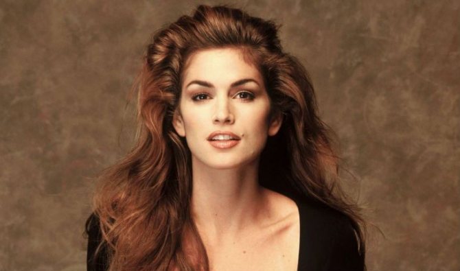 На фото: Синди Кроуфорд