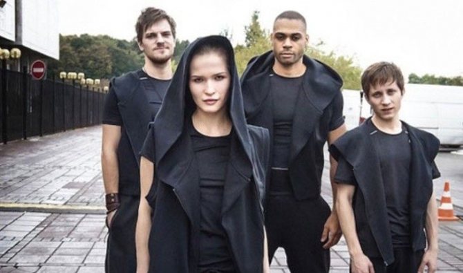 На съемках фильма «Танцы насмерть»