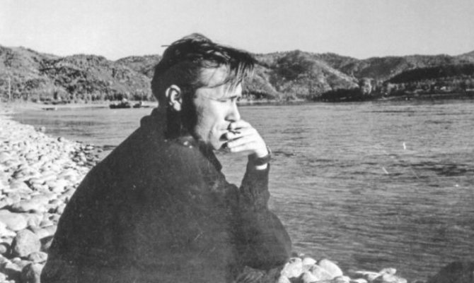 На съемках фильма «Живет такой парень»