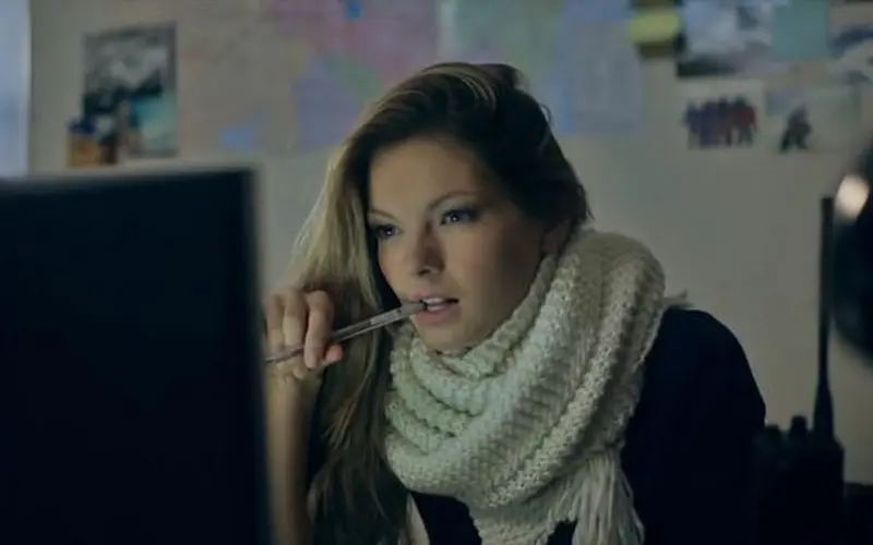 Наталья Бардо (кадр из фильма «Альпинисты»)