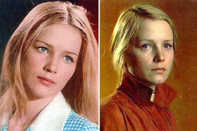 Наталья Егорова в молодости