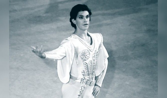 Николай Цискаридзе в молодости