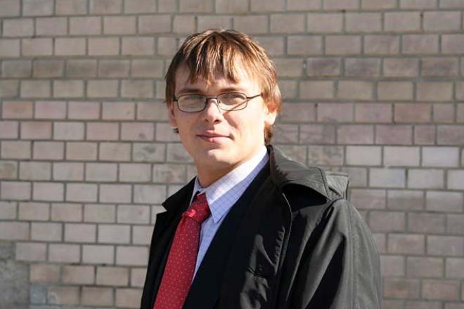 Николай Иванов на съемках фильма