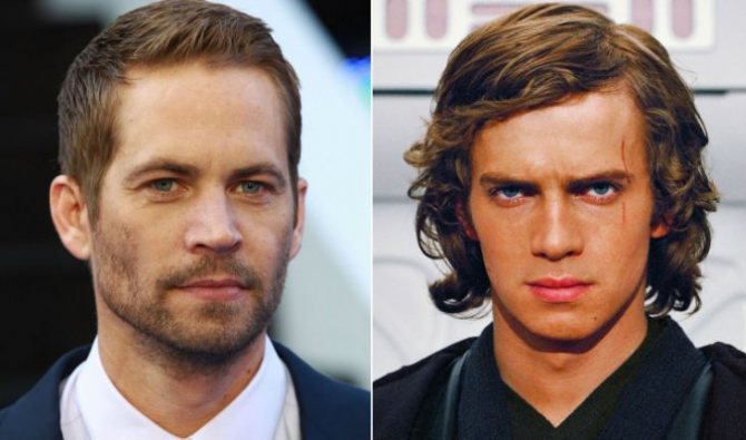 Пол Уокер пробовался на роль Энакина Скайуокера