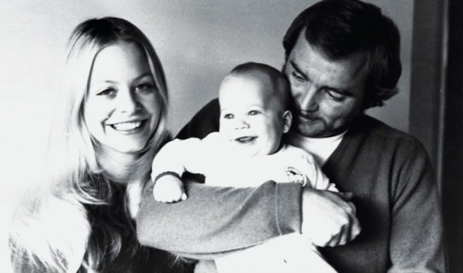 Пол Уокер с родителями