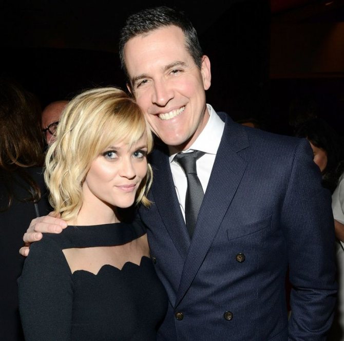 Риз Уизерспун и Джим Тот