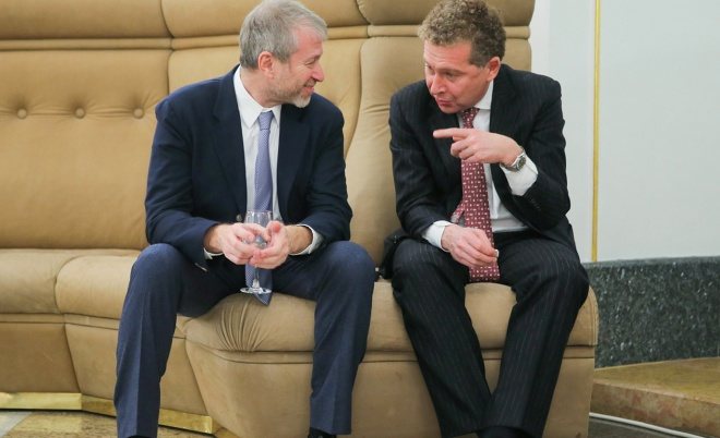 Роман Абрамович и Александр Мамут