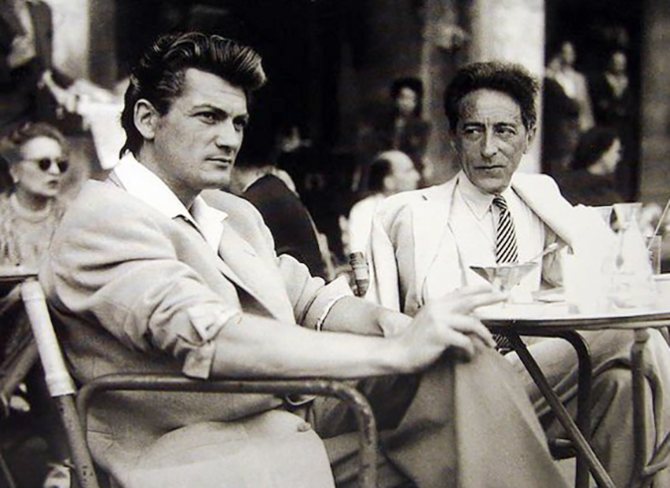 С Жаком Кокто