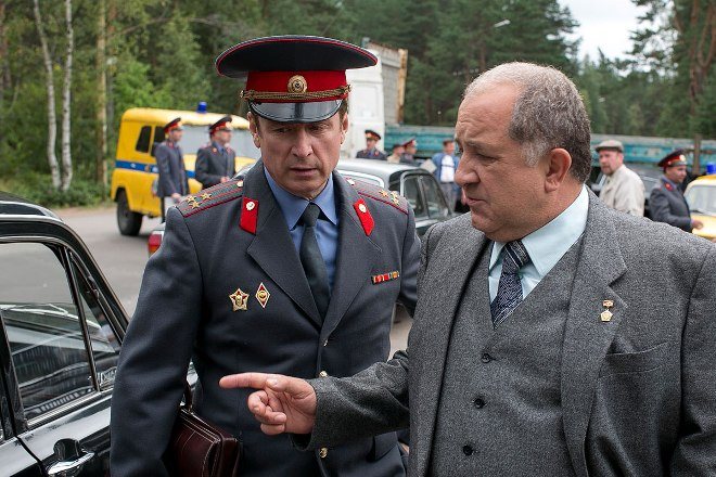 Сергей Апрельский и Владимир Стержаков в сериале «Последняя статья журналиста»