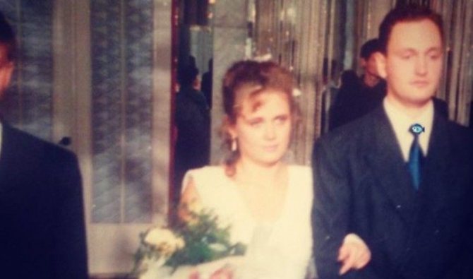 Сергей Ершов и его жена Татьяна в молодости