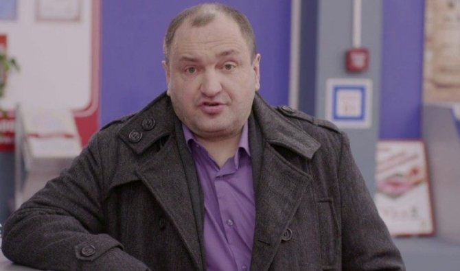 Сергей Ершов в роли Сергея Оборина