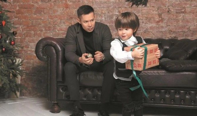 Стас Пьеха и его сын Петр