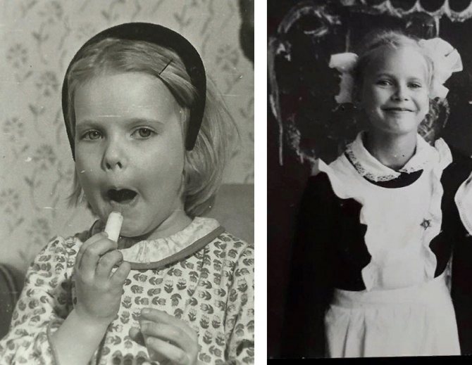 Такой была Лена Летучая в детстве