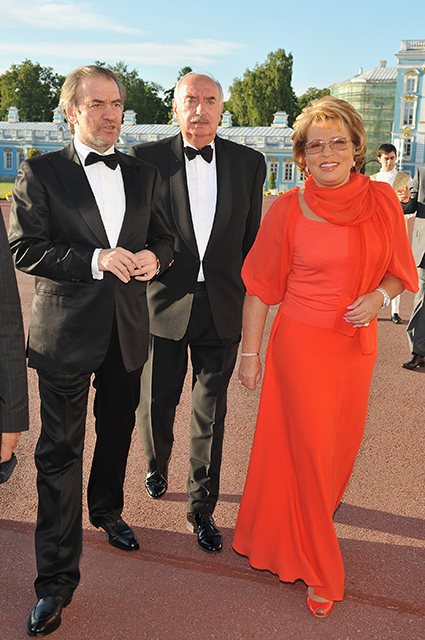 Валерий Гергиев, гость мероприятия и Валентина Матвиенко