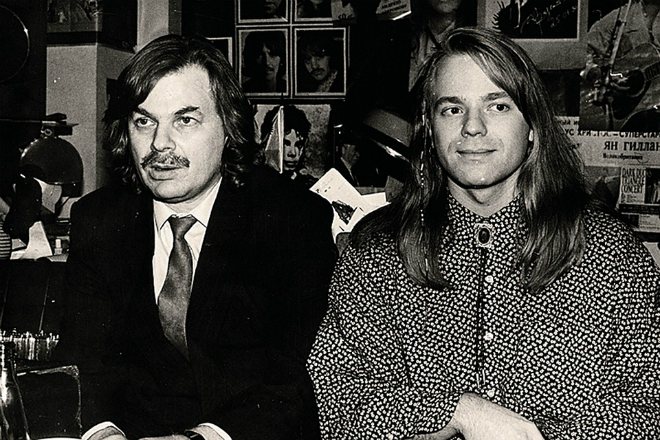 Владимир Пресняков (старший) с сыном