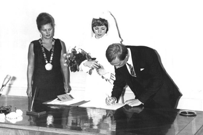 Владимир Владимирович женился в 1983-м