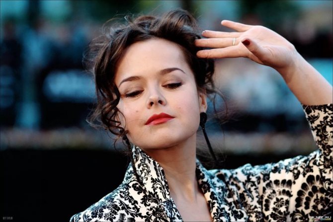 Внешние данные артистки