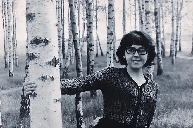 Ядвига Поплавская в молодости