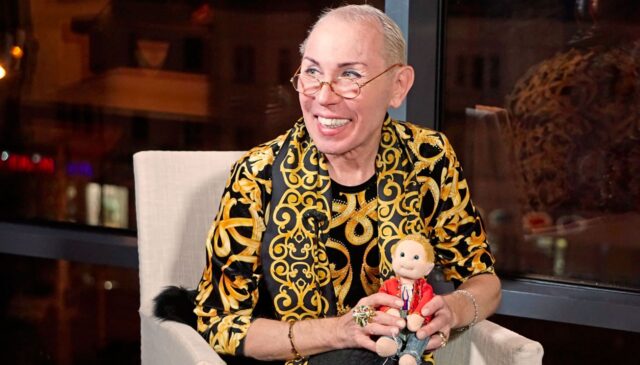 Жена артиста Александра Пескова