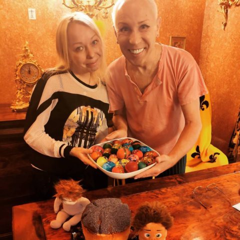 Жена артиста Александра Пескова